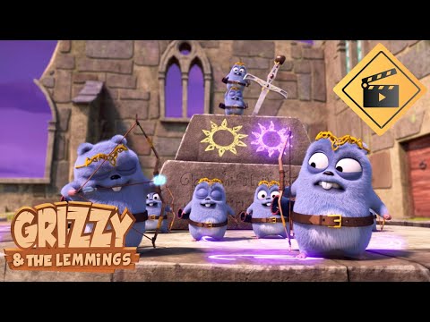 🧙🏹 Wizard and magic elves 🐻🐹 Grizzy & the Lemmings / Cartoon