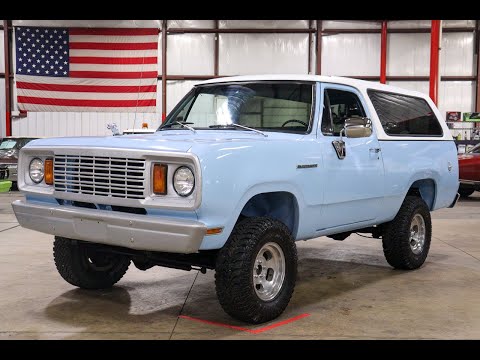 1978 Dodge Ramcharger (CC-1675068) for sale in Kentwood, Michigan