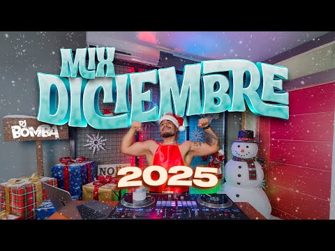 TOP DICIEMBRE 2025 🔥🎄 (QUE SENSACIÓN, BZRP, SALSA, RETRO, ELECTRO, ACTUAL, REGGAETON Y MAS) DJ BOMBA