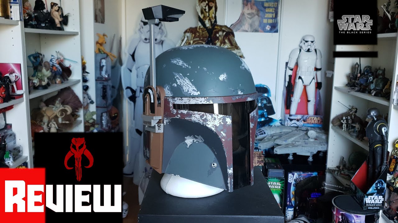 Star Wars the black series : review du casque de Boba Fett
