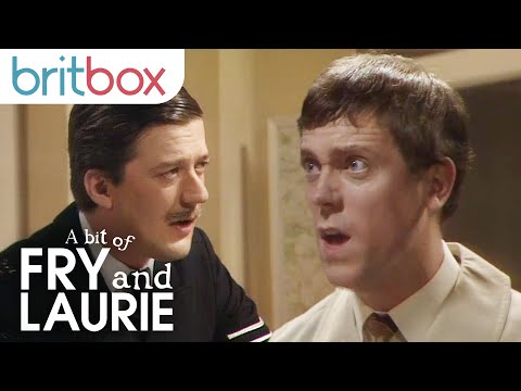 "What's Your Name Sir?" Hilarious Name Sound Sketch | A Bit of Fry and Laurie