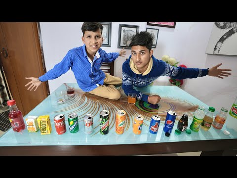 Guess The Soft Drink challenge 😃  Sahil And Piyush