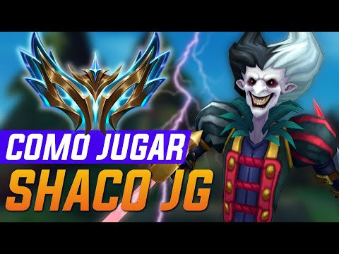 🏆 SMURFEA con SHACO JUNGLA hasta MASTER con 83% WR (NO CLICK BAIT!!👍‍ ) | GUIA SHACO S11