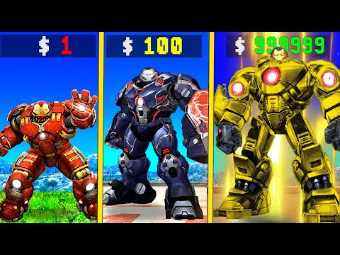 $1 HULKBUSTER  to $1,000,000,000 in GTA 5