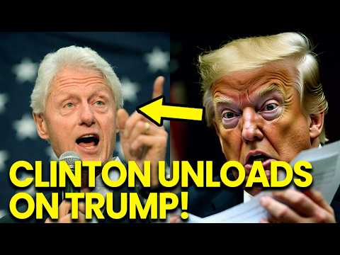 Trump Is Stunned as Bill Clinton Goes Nuts on Trump