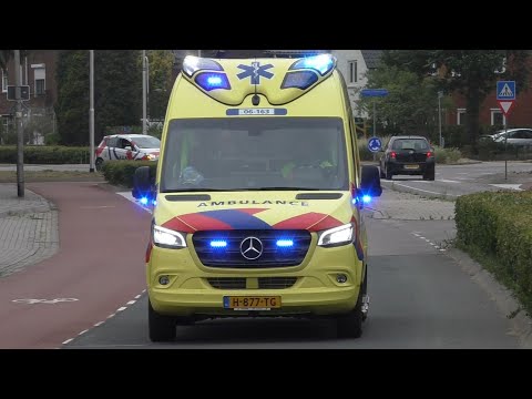 A1 [Nieuwe] Ambulance 06-163 met spoed naar het Radboud UMC in Nijmegen