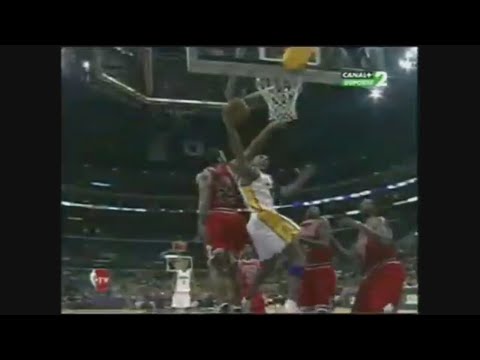 Kobe Bryant 29 Points 7 Ast Vs. Bulls, 2004-05.