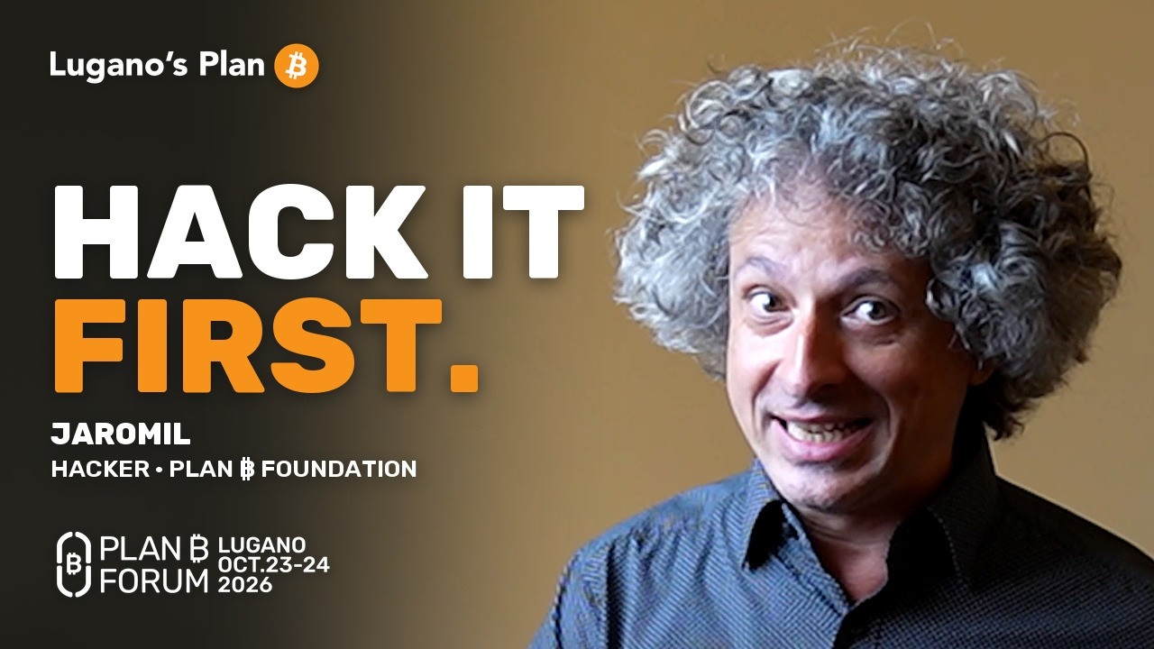 Hacking a City for Good: Jaromil on Bitcoin, Privacy & Lugano's Plan ₿