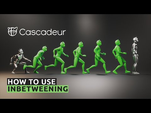 How to Use Inbetweening in Cascadeur 2025.2