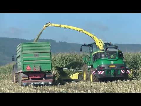 Sklizeň Kukuřice 2025 s John Deere 9600i