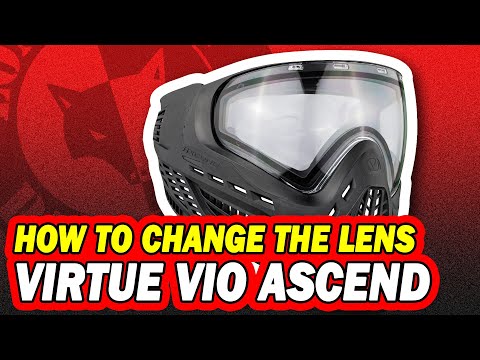 How to Change the Virtue VIO Ascend Lens | Lone Wolf Paintball Michigan