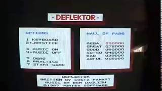 Soundtrack from Deflektor - Vortex Software (Ben Daglish)