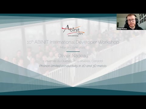 Phonon-limited conductivity in 2D and 3D metals (Olivier Nadeau)