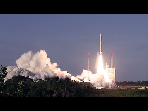 Ariane 5 ECA VA226 launches Sky Muster and ARSAT-2 satellites
