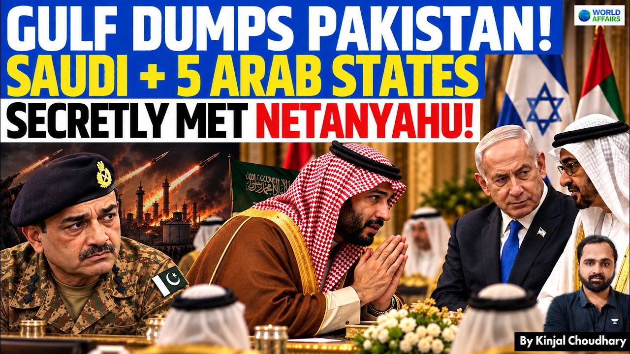 ISRAEL-UAE BREAK PAK'S MAKKAH PACT | Netanyahu Met Saudi + 5 Muslim States, MBS Invites UAE | Kinjal