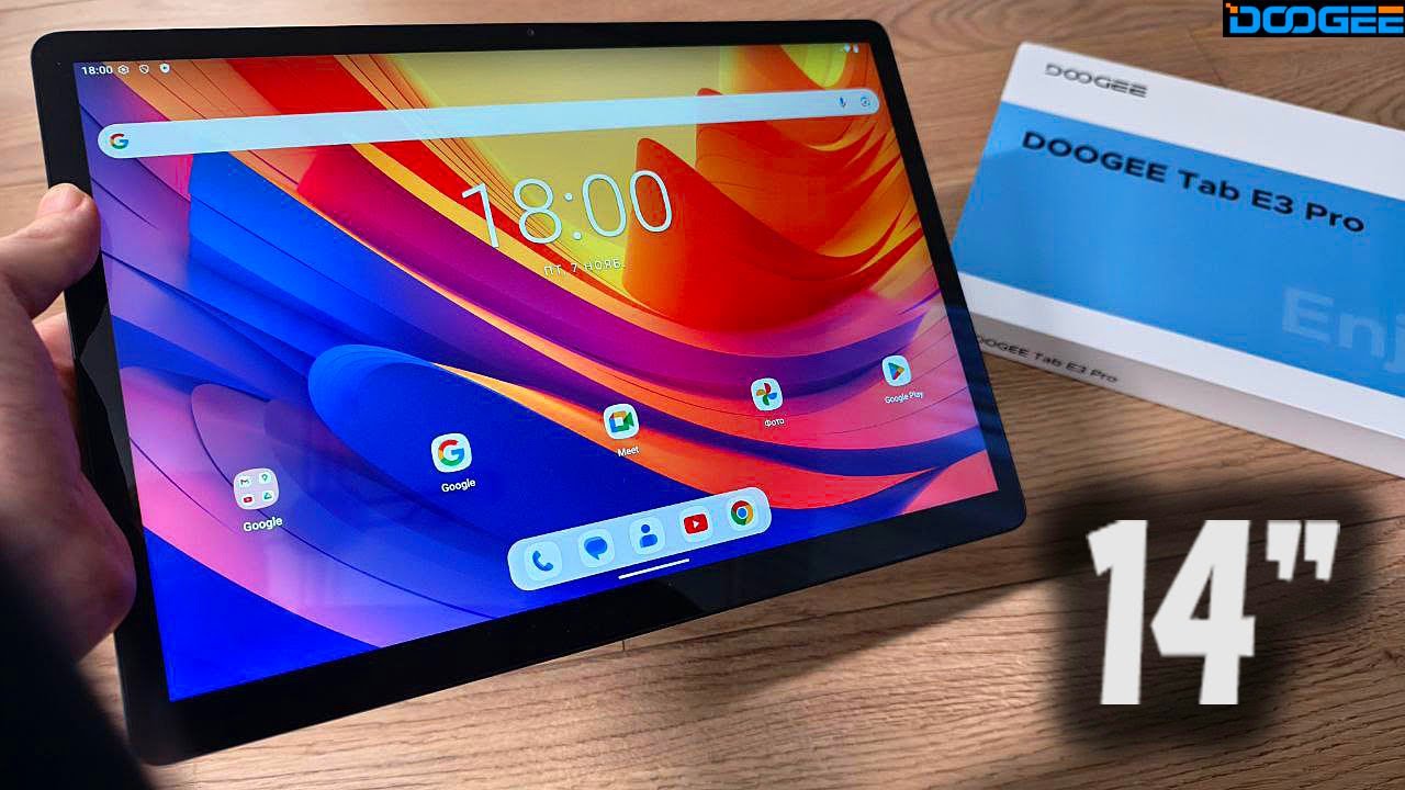 Планшеты до 20000 рублей: DOOGEE Tab E3 MAX vs Tab E3 Pro обзор
