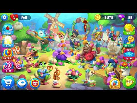 Fishdom 7225 Hard Level - 13 moves - NO BooSTERS