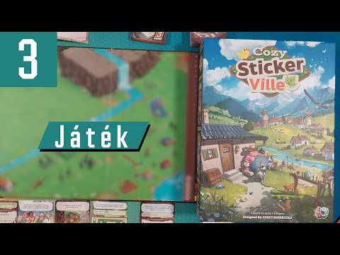 Jön az új terület | Cozy Stickerville | Végigjátszás 3. Epizód - PumiGame