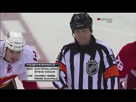 NHL REGULAR SEASON 2010-11 - Calgary Flames @ Detroit Red Wings