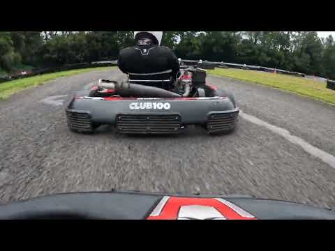 Club100 LW Sprint Race - Round 7 Llandow - Heat 7 - Go Karting 2 stroke