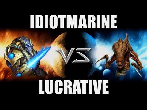IdiotMarine (P) VS LUCrative (Z) -- Starcraft 2 [LAGTV]