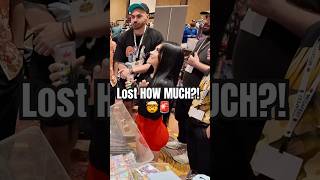 Lost HOW MUCH? 🤯💰 #pokemon #coinflip #pokemoncards #pokemonfandom #vendorpov #pokemoncommunity