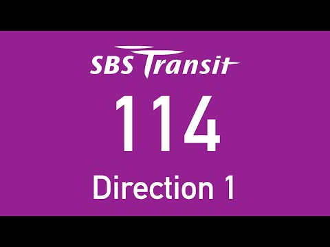 Sbs Transit Trunk Bus Route 114 Direction 1 Hyperlapse