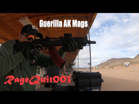 Trying new Guerilla 7.62x39 AK Magazines
