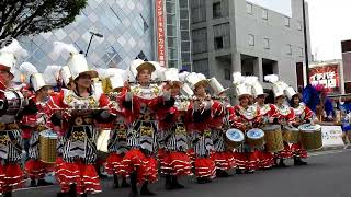 草加よさこいサンバフェスティバル2023 G R E S 仲見世バルバロス①