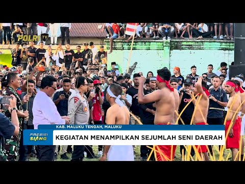 POLRESTA PULAU AMBON AMANKAN PROSESI ADAT DI MAMALA MORELA