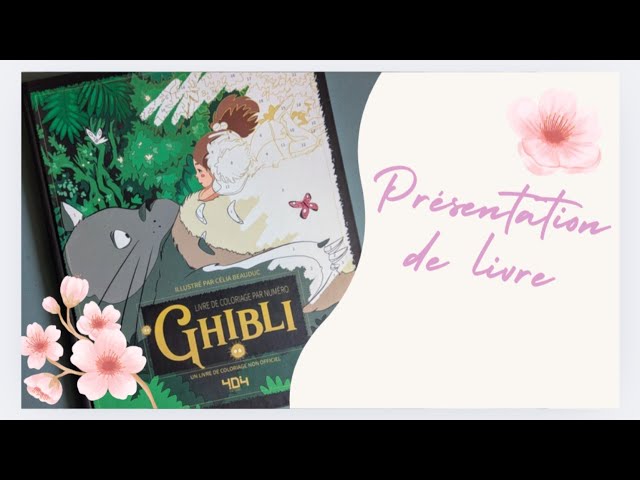 Vídeo relacionado con Livre de coloriage par numéro Ghibli: Un livre de coloriage non officiel