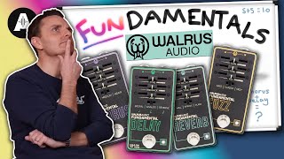 Video thumbnail for Boutique Pedals for Less? - Walrus Audio Fundamentals Series by Andertons Music Co
