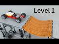 Making A LEGO Car Cross Broken Bridges