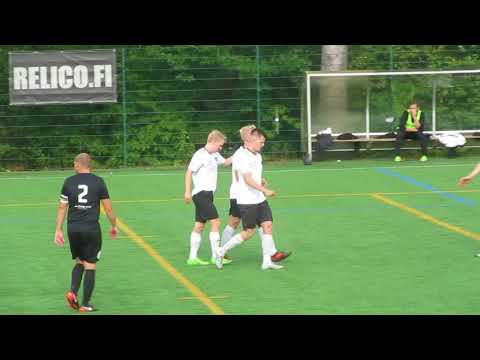 KY Sport (Turku) scoring their second against ÅCF (Turku) - 26 August 2018.