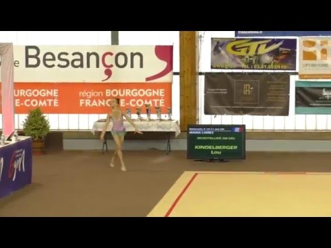 Athénaïs Klapczynski, Mains Libres, CHAMPIONNAT DE FRANCE INDIVIDUELLES GR, Basançon, Janvier 2016