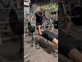 315 for 5 sets of 5 on Bench