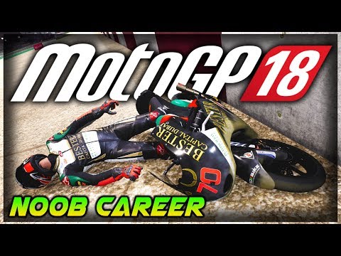 MotoGP 18 Career Mode Part 6: FIRST RACE IN MOTO 3! (MotoGP 18 Noob Career)