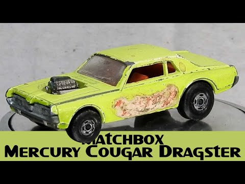 Matchbox Superfast Mercury Cougar Rat Rod Dragster Custom Restoration