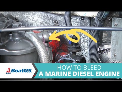 Bleeding A Marine Diesel Engine | BoatUS