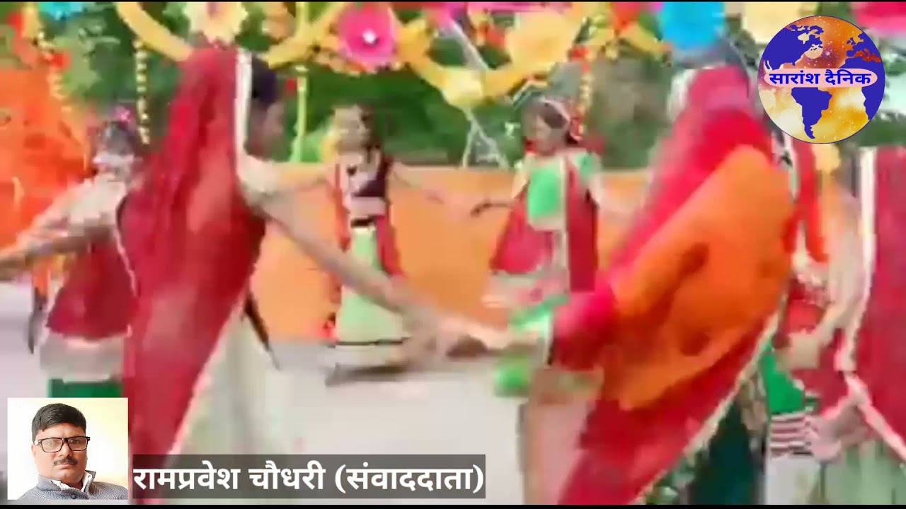 जन्माष्टमी की पूर्व संध्या पर बच्चों की रंगारंग प्रस्तुति 