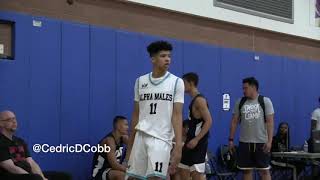 Jalen Johnson SHOWS OUT In Last AAU Tournament In The Fab 48