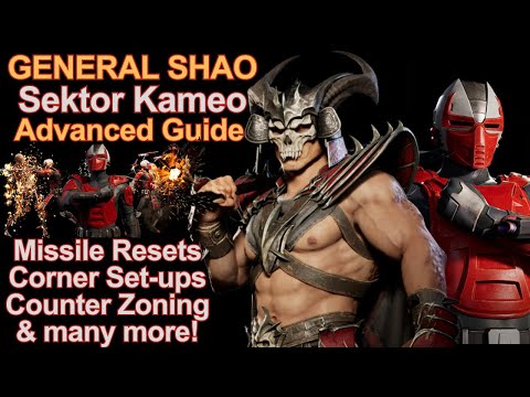 Shao Kahn & Sektor Kameo Advanced Guide - Missile Resets, Corner Set-Ups, Counter Zoning & many more