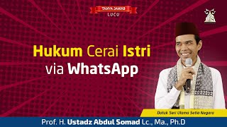 Download lagu 🔴Divorce Law via WhatsApp? Q&A with Ustadz Abdul Somad, Ph.D. mp3