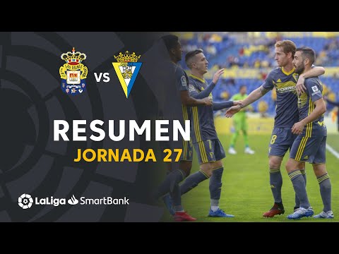 Resumen de UD Las Palmas vs Cádiz CF (1-2)