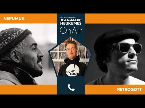 Nepumuk und Retrogott im Interview mit Jean-Marc Heukemes OnAir - präsentiert von recordJet