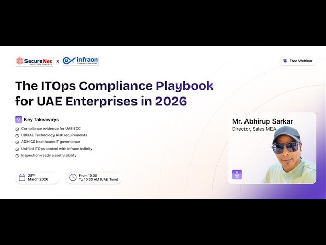 The ITOps Compliance Playbook for UAE Enterprises in 2026 (UAE) 