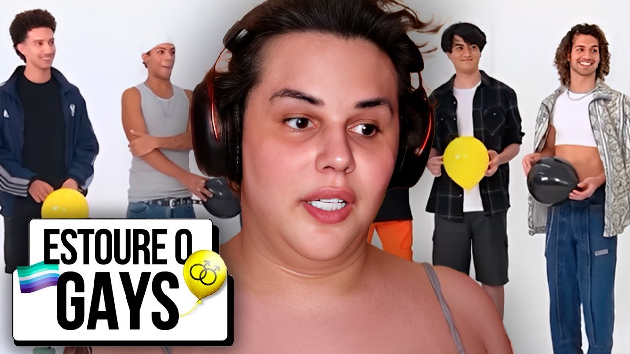 Wanessa Wolf reagindo ESTOURE O BALÃO | GAYS 💛