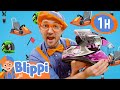 Super Fast Go Karts Learn About Engines And Numbers Blippi Educational Videos Kids Learning