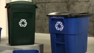 Rubbermaid Commercial Recycling Containers
