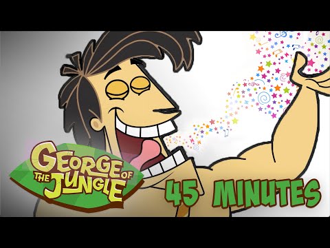 George Can Sing! | George of the Jungle | Compilation | Cartoons For Kids